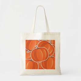 Funky pumpkin tygkasse