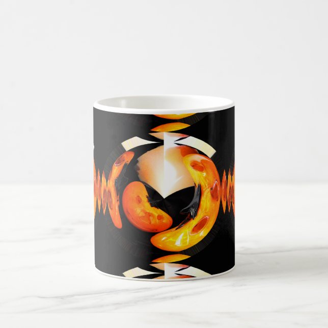 Funky pumpor kaffemugg (Center)