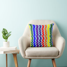 Funky Rainbow Dekorativ kudde