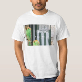Funky Real Softie Grön Kaktus T-Shirt Top