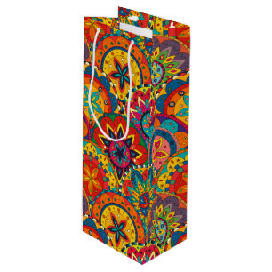 Funky Retro Colorful Mandala Mönster
