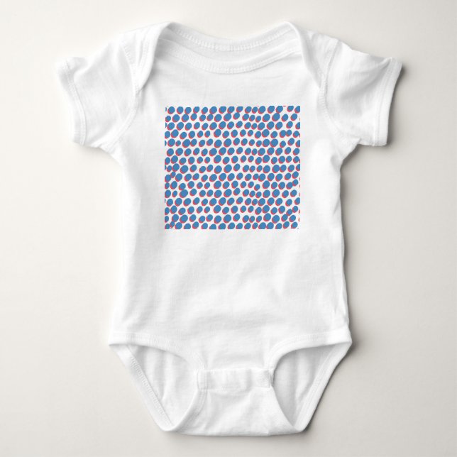 Funky Retro Neon: Vintage Sömlös T Shirt (Framsida)
