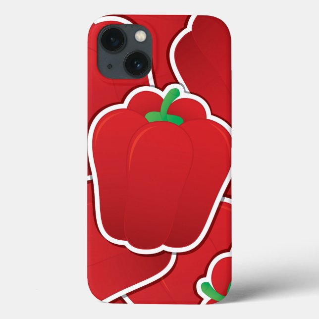Funky röd peppar (Baksida)