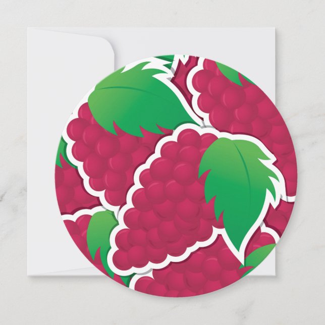 Funky röda druvor (Framsida)