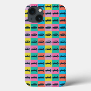 Funky Roligt Checkerboard Mini Cooper