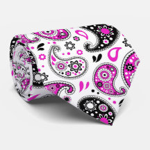 Funky Rosa Modern Land Westernare Bandana Paisley