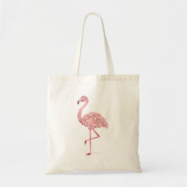 Funky Rosa Tribal Flamingo Tygkasse