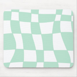 funky Sage grönt-styrd musknapp Musmatta