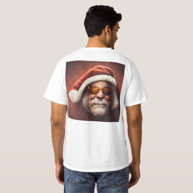 Funky Santa T-Shirt (Hel baksida)