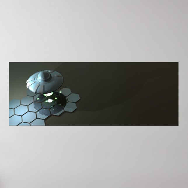 Funky Saucer 2 Poster (Framsidan)