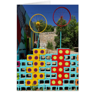 Funky Silver City, NM Hälsningskort