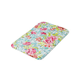 Funky Sommar Färg Paint Splatter Art Mönster Badrumsmatta