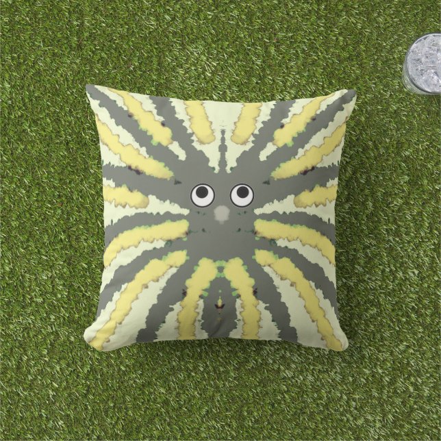 Funky Spider Ben Pillow Kudde (Gräs)