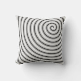 Funky Spiral Visuell Illusion Lockar Energikudde Kudde