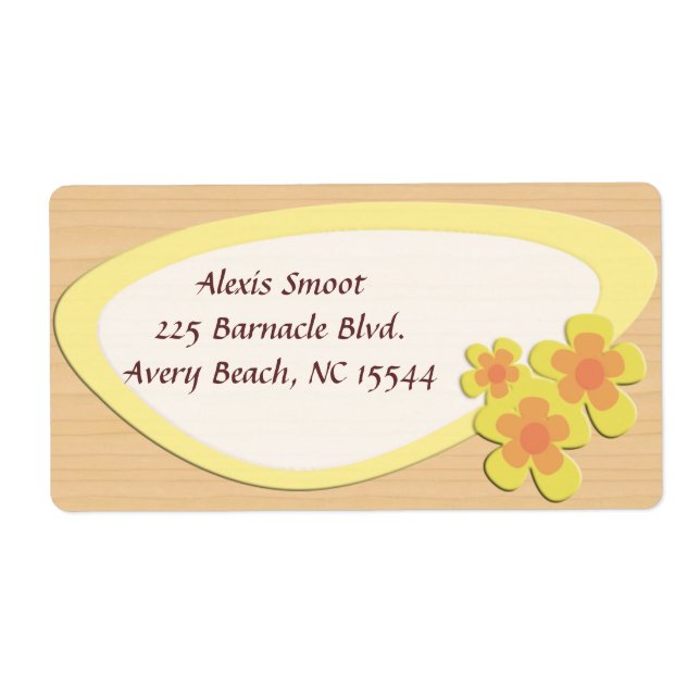 Funky Spunky Flowers Fraktsedel (Framsidan)