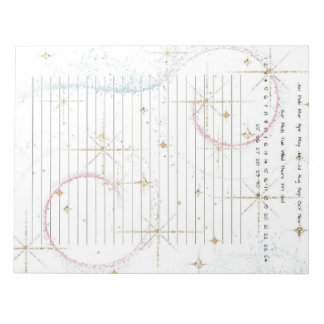 Funky Star Anteckningsblock