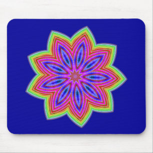 Funky Star Blomma Musmatta