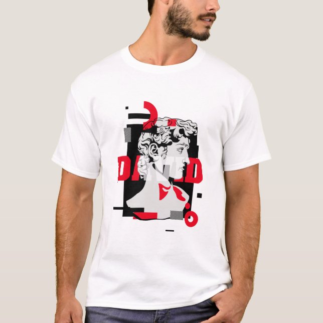 Funky staue t shirt (Framsida)