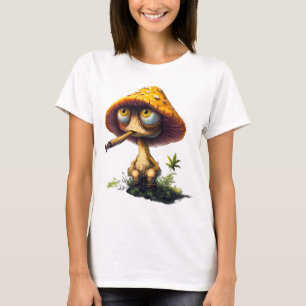 Funky Stoned Svamp Cartoon T-Shirt