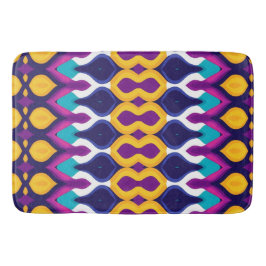 Funky symmetrisk mönster badrumsmatta