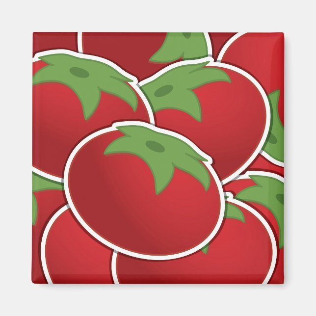 Funky tomato magnet (Framsidan)