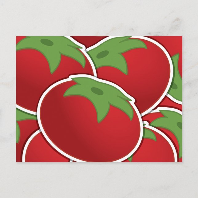 Funky tomato vykort (Framsida)