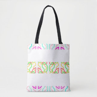 Funky Tote Bag Tygkasse