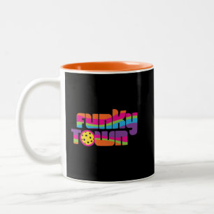 Funky Town pickleball mugg