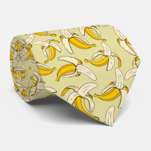 Funky Trendig Tropical Banana Patterned Slips