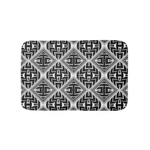 Funky Tribal Mönster Bath Mat Badrumsmatta