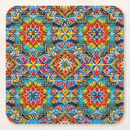 Funky Underlägg Papper Kvadrat