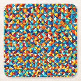 Funky Underlägg Papper Kvadrat