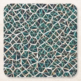 Funky Underlägg Papper Kvadrat