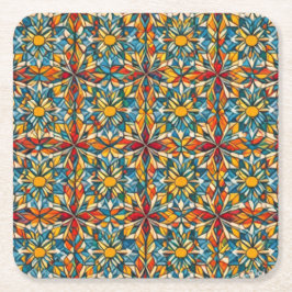 Funky Underlägg Papper Kvadrat