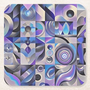 Funky Underlägg Papper Kvadrat