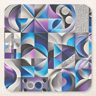 Funky Underlägg Papper Kvadrat
