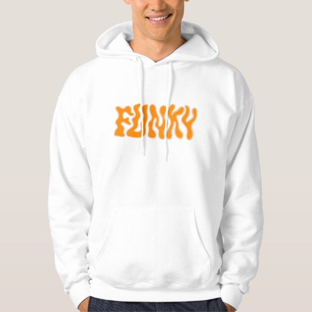 Funky Unisex Hoodie (Framsida)
