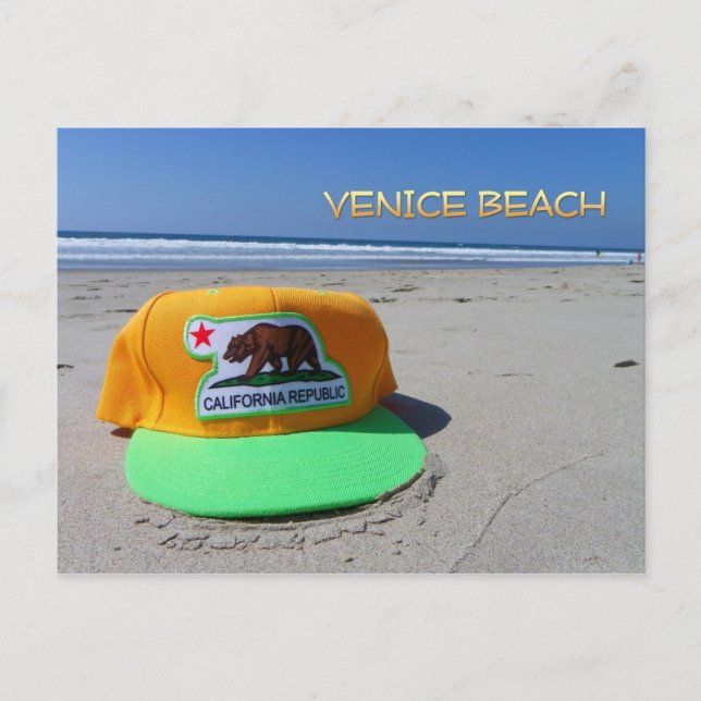 Funky Venice Beach-vykort! Vykort (Framsida)