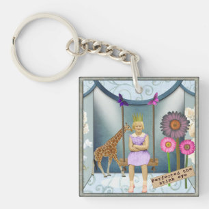 Funky Vintage Kid Altered Art Collage