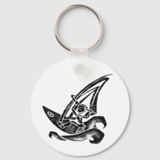 Funky Windsurfer Nyckelring