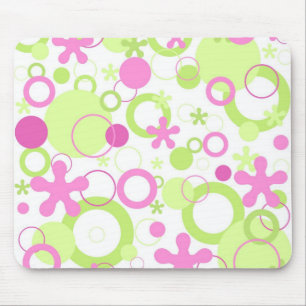 Funkyblommor - Mousepad Musmatta