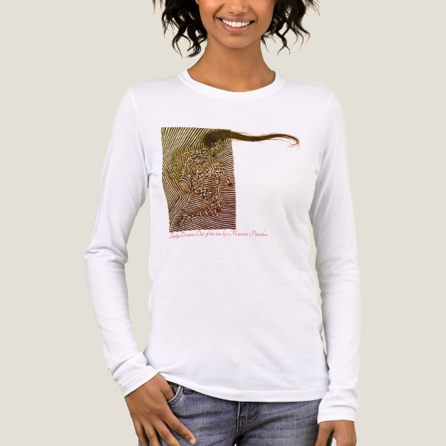 FunkyDreams Out of the line - Massimo Pietrobon Ta T Shirt (Framsida)