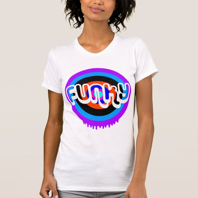 Funkyn cirklar t-shirt (Framsida)