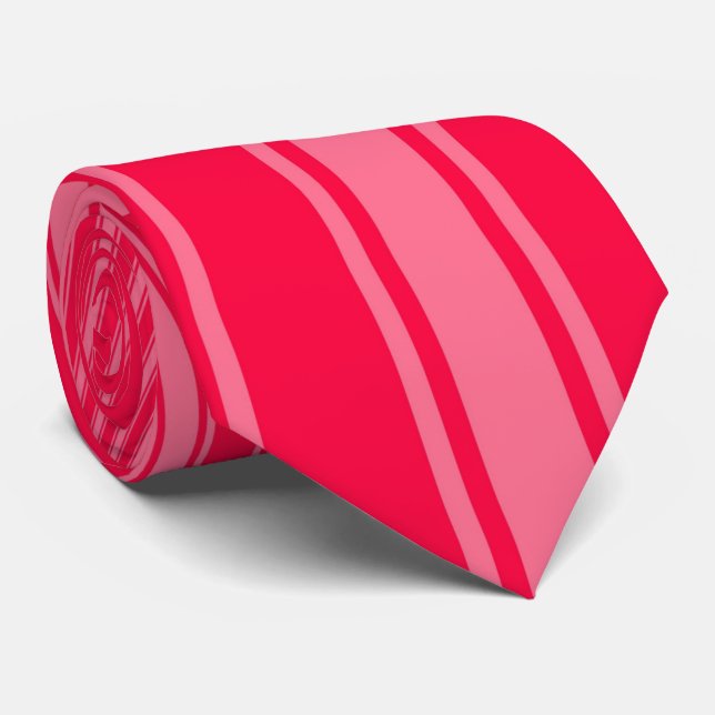 FUNKYN MÖNSTER i RO i FÄRG Slips (Rullad)