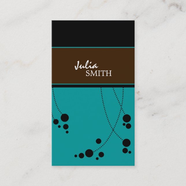 Funkyn pricker visitkortar visitkort (Framsida)