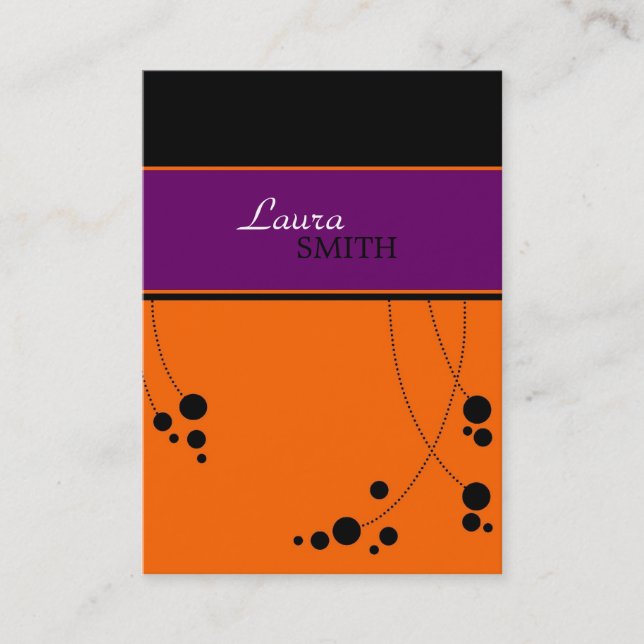 Funkyn pricker visitkortar visitkort (Framsida)