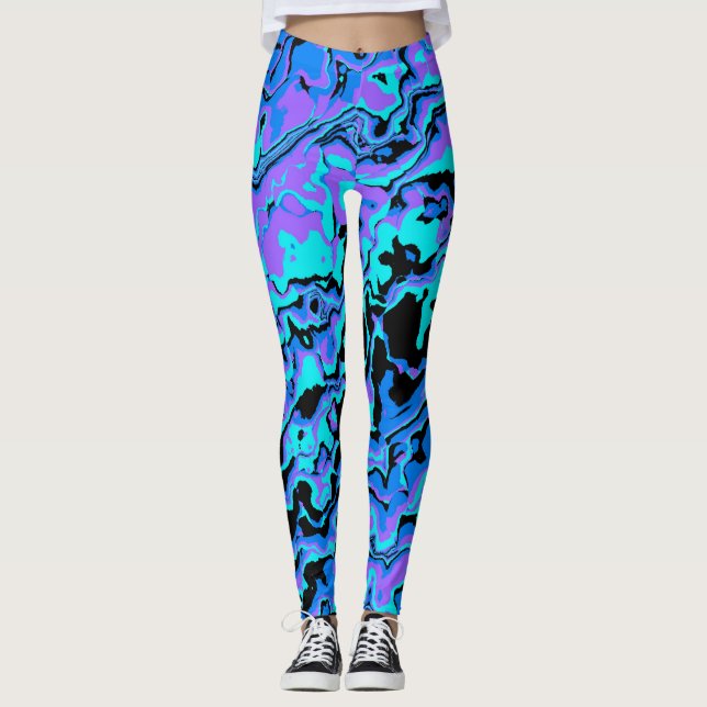 Funkyns Abstrakt Leggings (Framsida)