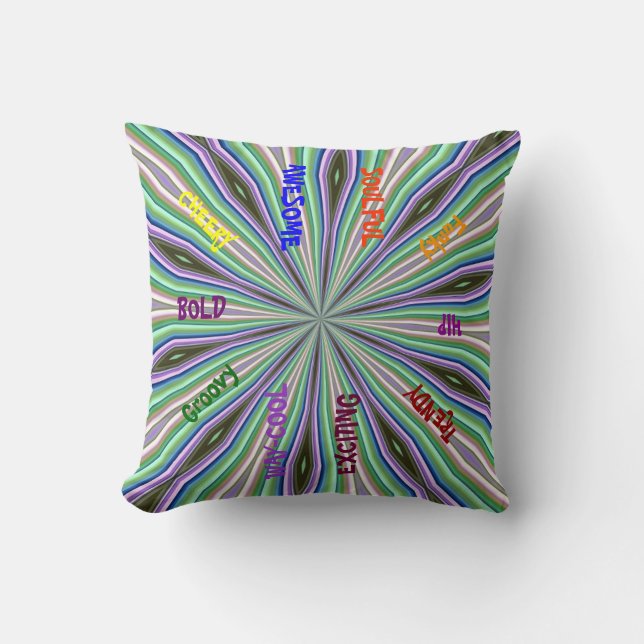 Funkyns designfyllning kudde (Framsida)