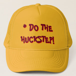 FUNKYNS GULT TRUCKERKEPS: "GÖR HUCKSTEP!" KEPS
