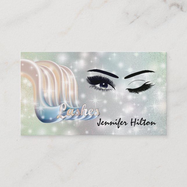 Funkyns trendig - färglösa logotyp efter omhändert visitkort (Framsida)